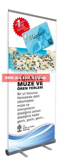 roll up banner stand, rollup. kültür ve turizm bakanlığı