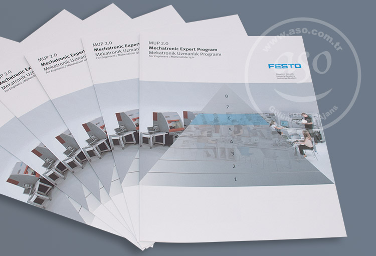 Broşür Tasarımı ve Baskısı - Festo Mekatronik Uzmanlık Programı