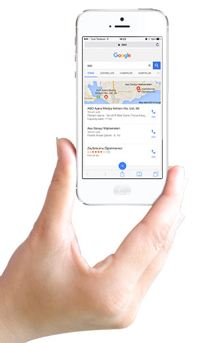 google harita servislerine şirket adres kaydı