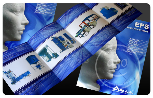 brochure folded