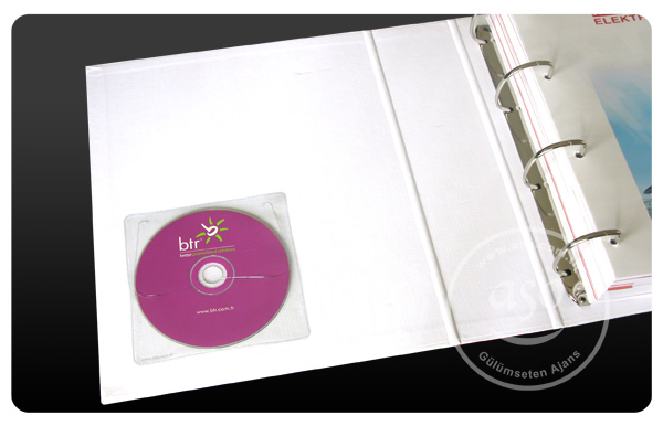 pvc transparent self adhesive sticker cd envelope