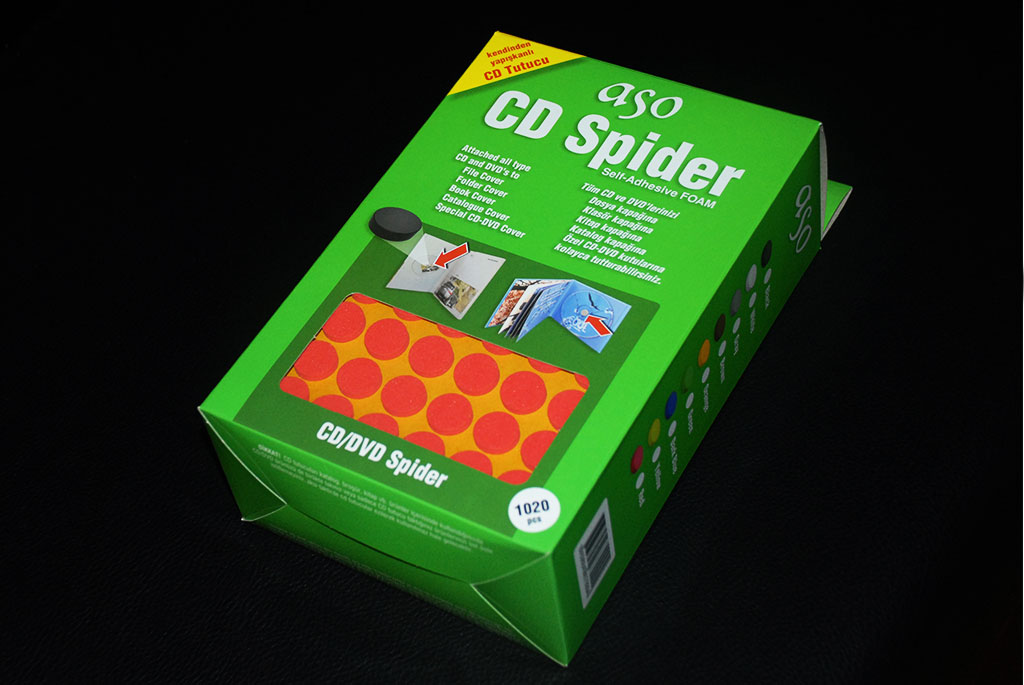 CD Tutucu (EVA veya PVC CD Mantarı, CD Süngeri, CD Spider) 