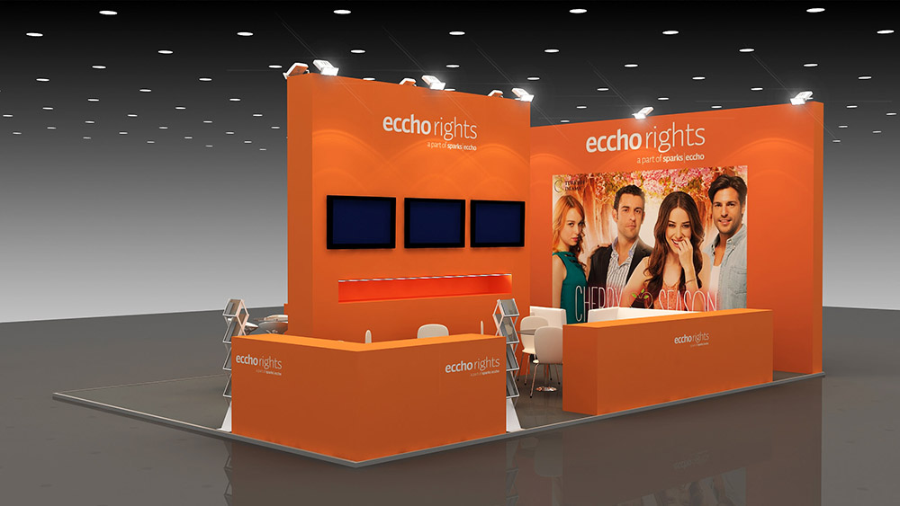 Eccho exhibition stand / Rights Fair