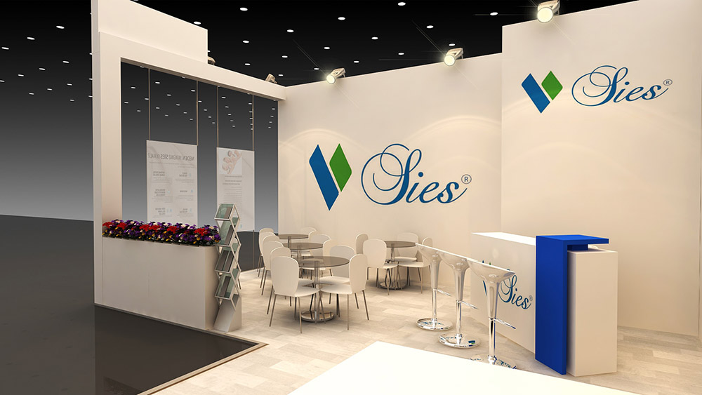 Sies Sleep Systems exhibition stand / Sleepwell