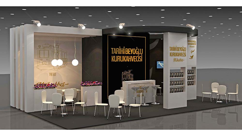 Historic Beyoglu Kurukahvecisi fair stand / Emitt Fair