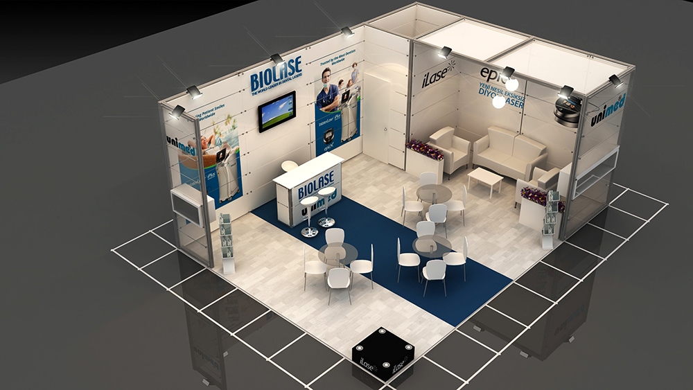 Unimed exhibition stand / Idex Fair