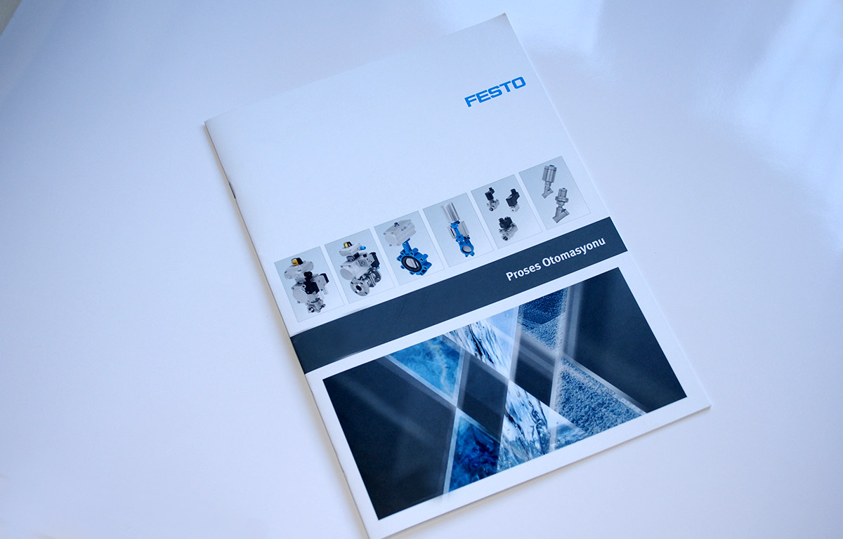 festo katalog tasarımı proses otomasyonu
