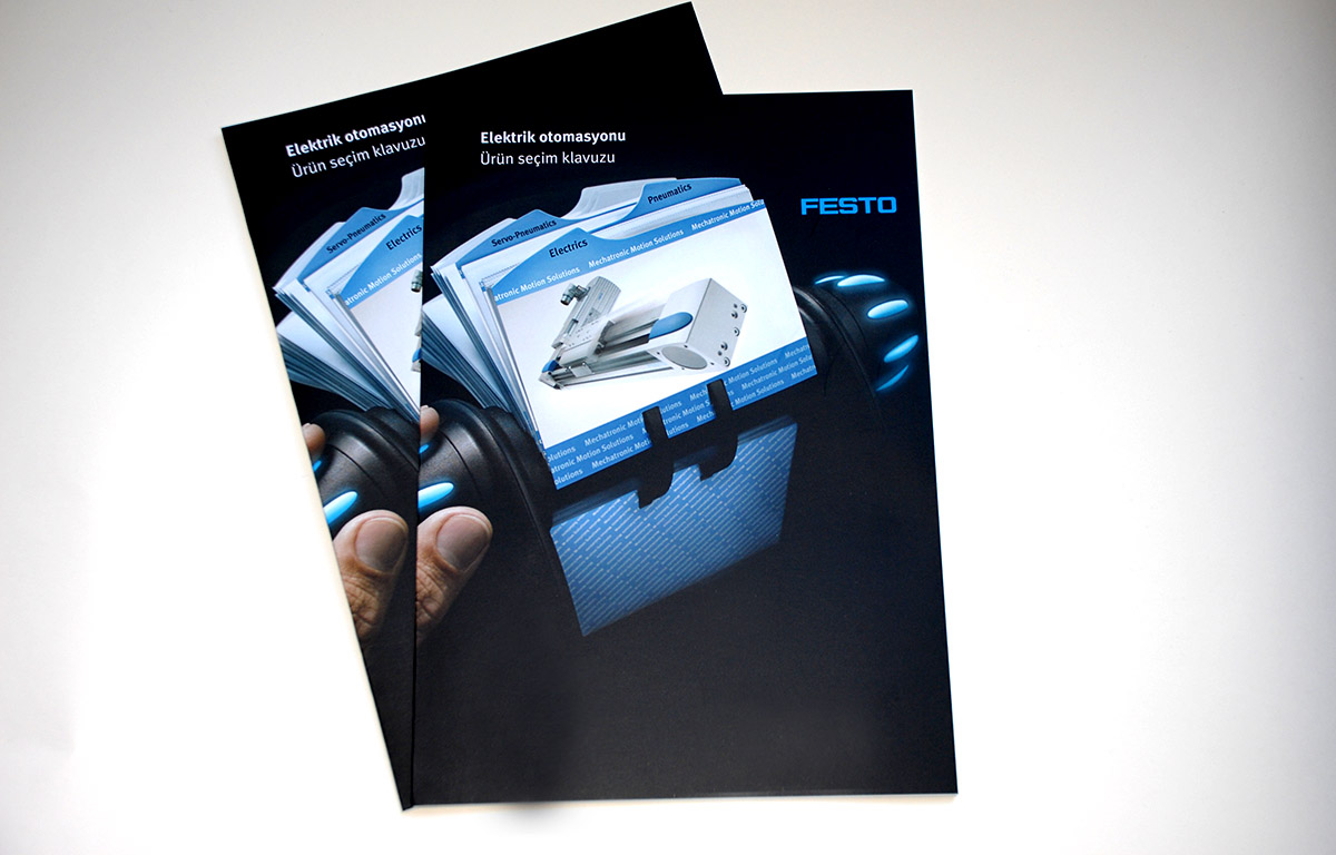 festo katalog tasarımı elektrik otomasyonu