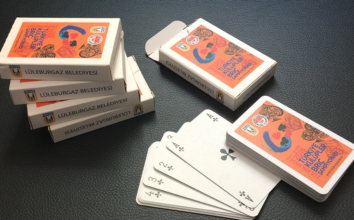 promotional playing cards