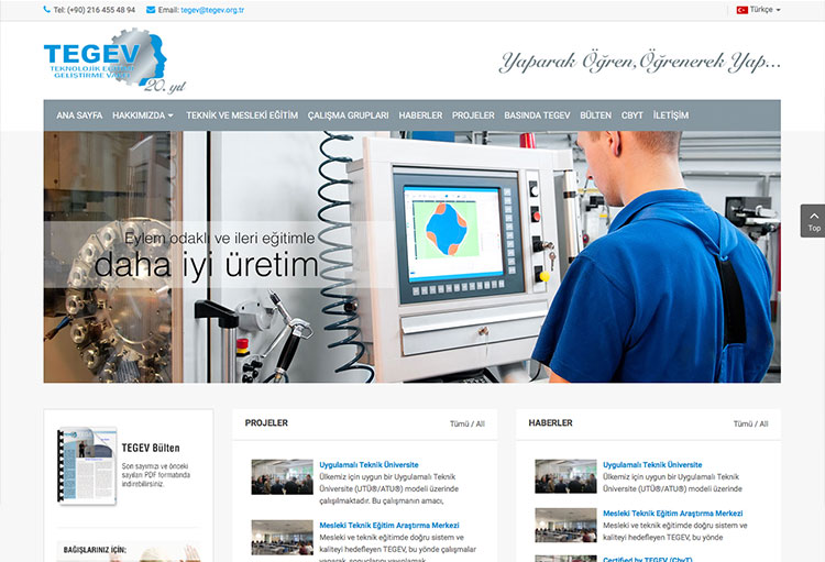 Web sitesi tasarımı, şirket sitesi