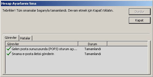 Outlook 2010 e-mail setup