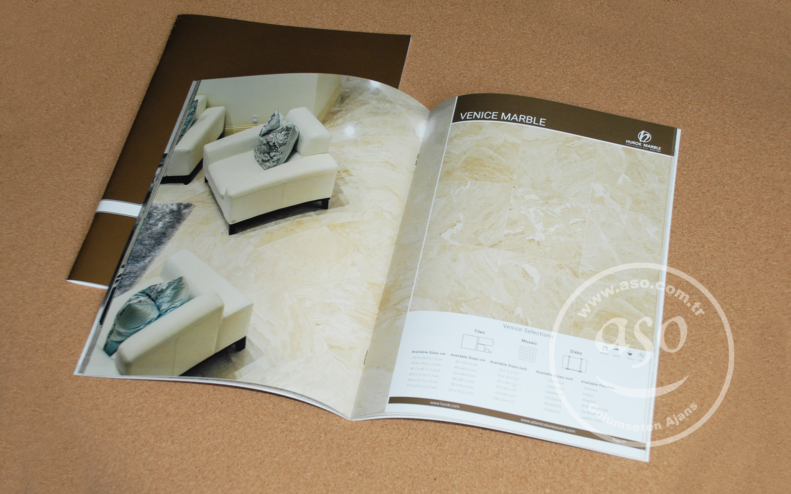Katalog Tasarımı – Hurok Marble