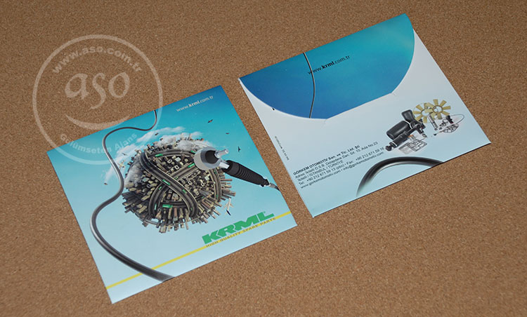 Karton CD-DVD Zarfı Tasarım ve Baskısı – KRML