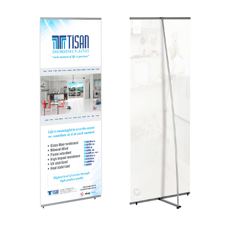 Tisan 85×200 cm Quick Banner